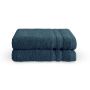 Bath Basics gastendoek 30x50cm donkerblauw (2 stuks)