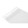 Soft Cotton Hamam gastendoek 30x50cm wit (2 stuks)
