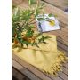 Soft Cotton hamamdoek/fouta 100x180cm geel