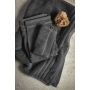 Bath Basics washand 16x21cm antraciet (4 stuks)