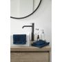 Bath Basics washand 16x21cm donkerblauw (4 stuks)