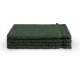Bath Basics washand 16x21cm donkergroen (4 stuks)