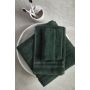 Bath Basics washand 16x21cm donkergroen (4 stuks)