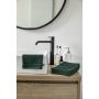 Bath Basics washand 16x21cm donkergroen (4 stuks)
