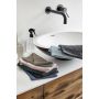 Bath Basics washand 16x21cm terra (4 stuks)