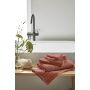 Bath Basics washand 16x21cm terra (4 stuks)