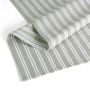 Dry with Stripes theedoek 50x70cm legergroen