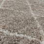 Alvor Shaggy vloerkleed hoogpolig rechthoek 240x340cm beige