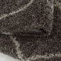Alvor Shaggy vloerkleed hoogpolig rechthoek 240x340cm taupe