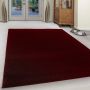 Ata vloerkleed laagpolig rechthoek 240x340cm rood