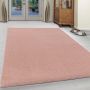 Ata vloerkleed laagpolig rechthoek 80x150cm roos
