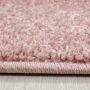 Ata vloerkleed laagpolig loper 80x250cm roos