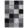 Base Bloks vloerkleed laagpolig rechthoek 160x230cm zwart