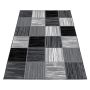 Base Bloks vloerkleed laagpolig rechthoek 160x230cm zwart