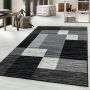 Base Grid vloerkleed laagpolig rechthoek 240x340cm zwart