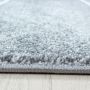 Beta Walx vloerkleed laagpolig rechthoek 160x230cm grijs