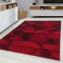 Beta Walx vloerkleed laagpolig rechthoek 120x170cm rood
