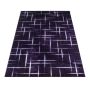 Costa Fisk vloerkleed laagpolig rechthoek 200x290cm lila