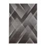 Costa Carp vloerkleed laagpolig rechthoek 80x150cm bruin