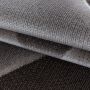Costa Carp vloerkleed laagpolig rechthoek 140x200cm bruin