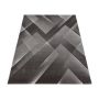 Costa Carp vloerkleed laagpolig rechthoek 200x290cm bruin