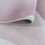 Costa Carp vloerkleed laagpolig rechthoek 80x150cm roze