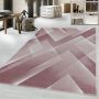 Costa Carp vloerkleed laagpolig rechthoek 240x340cm roze
