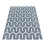 Costa Blas vloerkleed laagpolig rechthoek 140x200cm grijs