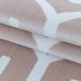 Costa Blas vloerkleed laagpolig loper 80x250cm roze