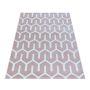 Costa Blas vloerkleed laagpolig loper 80x250cm roze