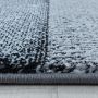 Costa Duva vloerkleed laagpolig rechthoek 120x170cm zwart