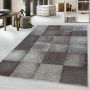 Costa Duva vloerkleed laagpolig rechthoek 140x200cm bruin
