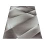 Costa Bary vloerkleed laagpolig rechthoek 140x200cm bruin