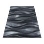 Costa Dalgy vloerkleed laagpolig rechthoek 80x150cm zwart