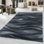 Costa Dalgy vloerkleed laagpolig rechthoek 160x230cm zwart