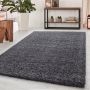 Dream Shaggy vloerkleed hoogpolig rechthoek 65x130cm grijs