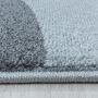 Efor Elips vloerkleed laagpolig rechthoek 120x170cm blauw