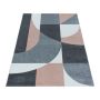 Efor Elips vloerkleed laagpolig rechthoek 120x170cm roos