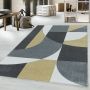 Efor Elips vloerkleed laagpolig rechthoek 160x230cm geel