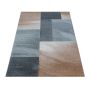Efor Trapz vloerkleed laagpolig rechthoek 120x170cm koper