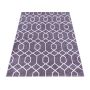 Efor Okta vloerkleed laagpolig rechthoek 160x230cm violet