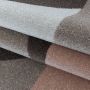 Efor Hexa vloerkleed laagpolig rechthoek 80x150cm roos