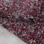 Enjoy Shaggy vloerkleed hoogpolig rechthoek 60x110cm rood