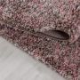 Enjoy Shaggy vloerkleed hoogpolig rechthoek 160x230cm roos