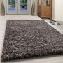 Enjoy Shaggy vloerkleed hoogpolig rechthoek 140x200cm taupe