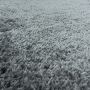 Fluffy Shaggy vloerkleed hoogpolig rechthoek 280x370cm lichtgrijs