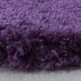 Fluffy Shaggy vloerkleed hoogpolig rechthoek 80x150cm lila