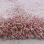 Fluffy Shaggy vloerkleed hoogpolig rechthoek 160x230cm roos