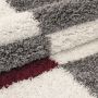 Gala Shaggy vloerkleed hoogpolig rechthoek 240x340cm rood