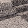 Gala Shaggy vloerkleed hoogpolig rechthoek 280x370cm taupe